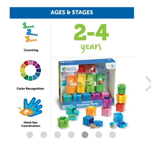 New! Learning Resources Counting Surprise Party ages & stages - Picture 4 of 8